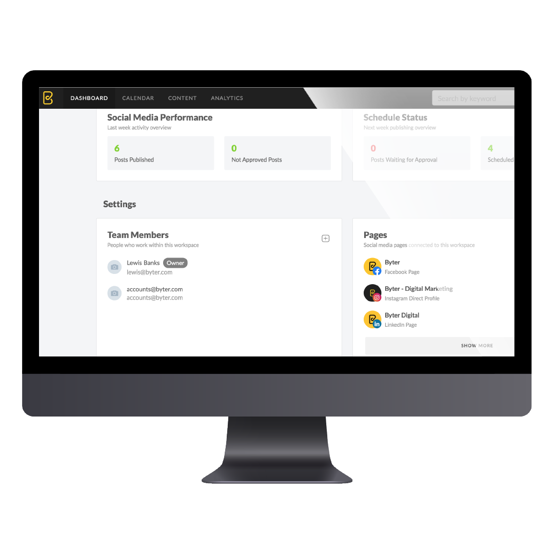 organise social media