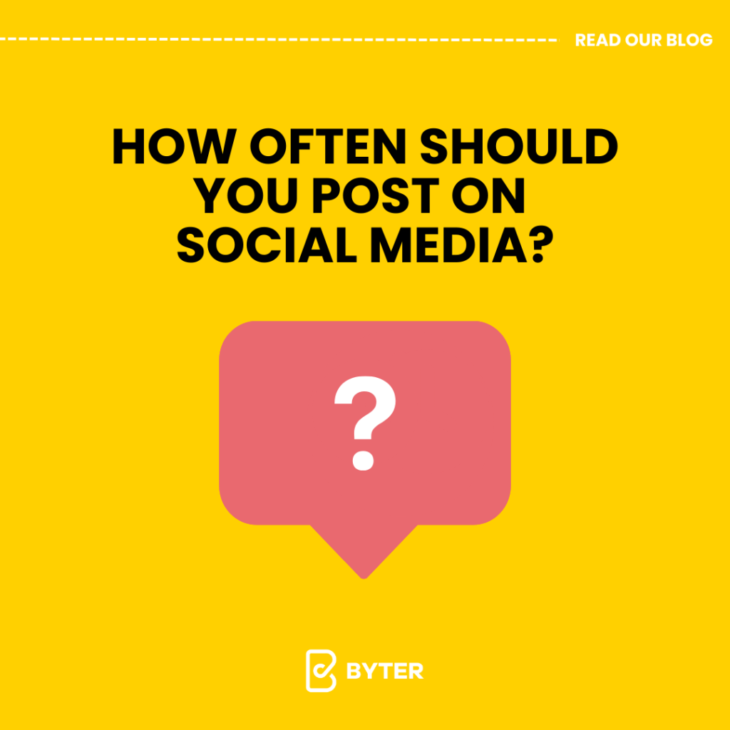 posting on social media