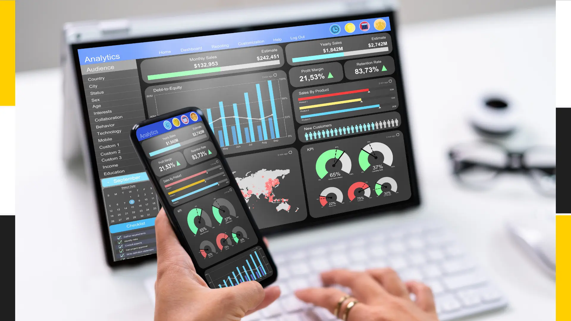 Analytics Web design services agency