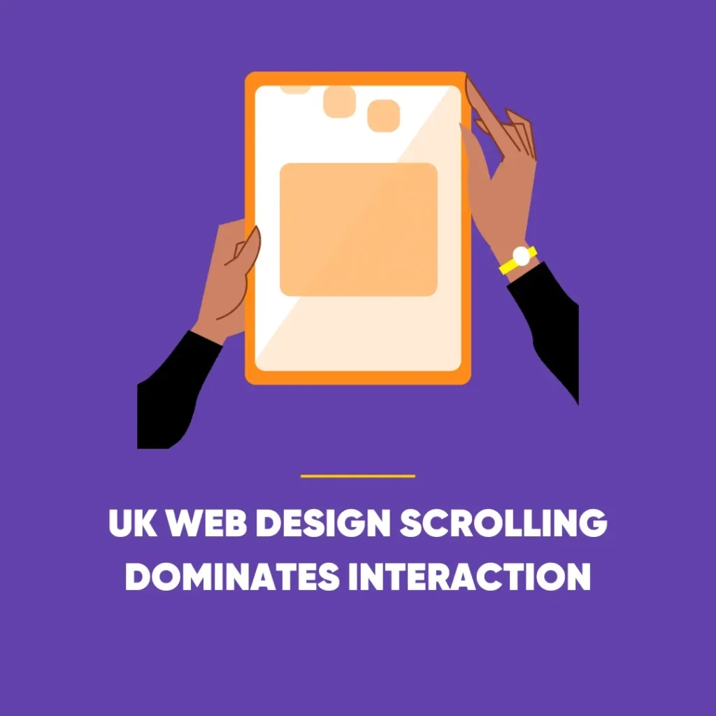 UK Web Design Scrolling