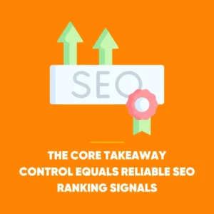 SEO Ranking Signals