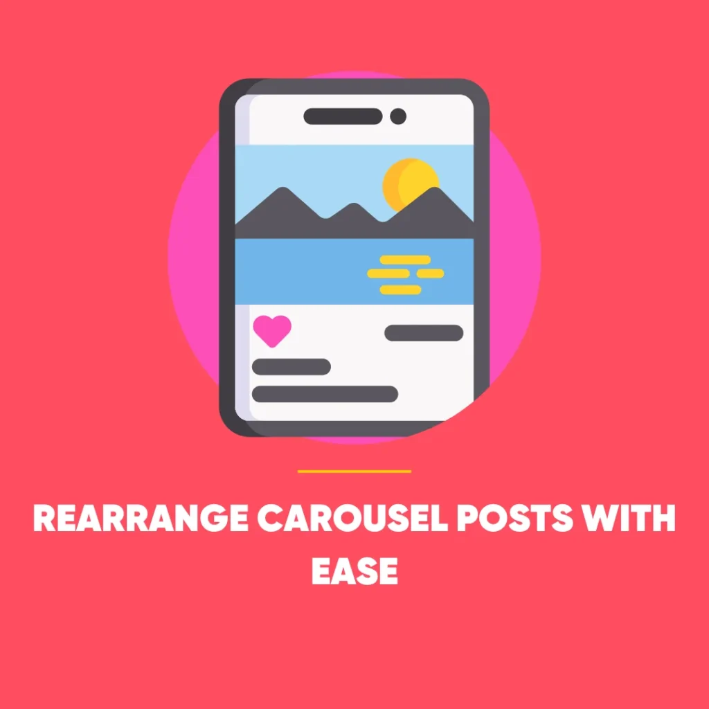 Rearrange Carousel Posts